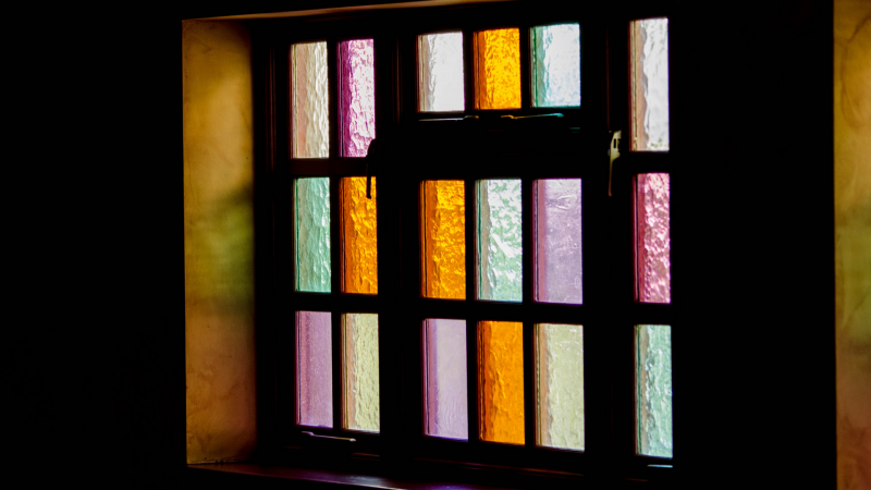 Why a Stained Glass Window Can Help Bring Whimsy To Homes