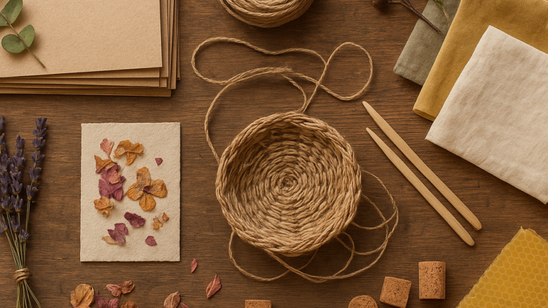 Sustainable Materials Are Reshaping What Modern Crafts Can Be